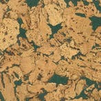 Wandkurk Country Green GEWAXT, Ophalen of Verzenden, Nieuw