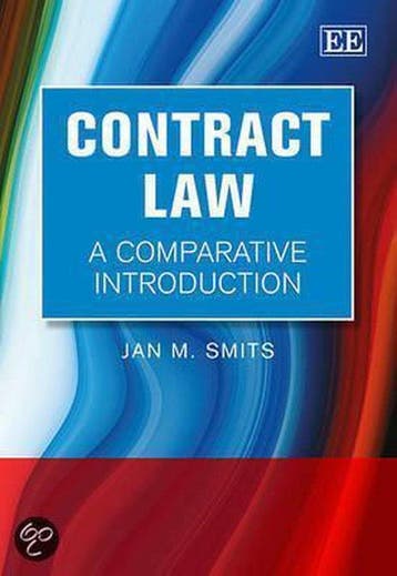 Contract Law - Jan M. Smits 9781783478521, Verzenden, Gelezen, Jan M. Smits