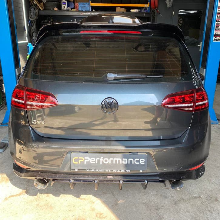 Actie maand  Golf 7 7,5 gti gte einddemper sport uitlaat gtd, Auto-onderdelen, Uitlaatsystemen, Nieuw, Ophalen of Verzenden