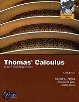 Thomas Calculus Early Transcendentals 9780321636324, Boeken, Zo goed als nieuw