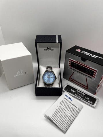Casio - Edifice - Zonder minimumprijs - EFV-100DJ-2BJF -, Nieuw