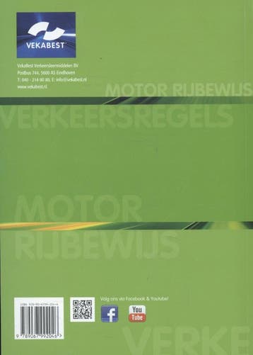 Motor rijbewijs A Verkeersregels 9789067992046, Verzenden, Gelezen, VekaBest Verkeersleermiddelen