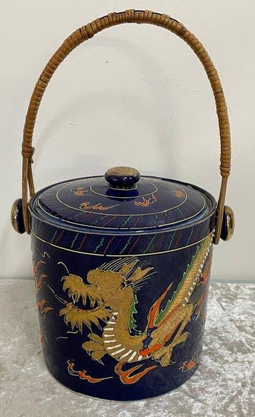 Satsuma - Koektrommel - Porselein - Japanse Koektrommel