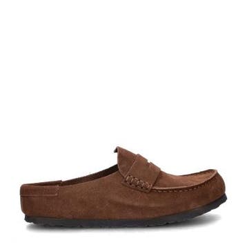 Birkenstock Naples Wrapped instapschoenen in het Bruin, Bruin, Verzenden, Instappers, Nieuw