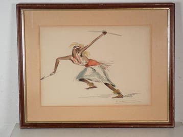 Paul Daxhelet (1905-1993) - Dancer