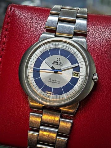 Omega - Genève Dynamic Automatic – Blue Dial – Ref. Tool 107, Nieuw