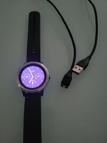 Garmin vívoactive 3 smartwatch met ingebouwde GPS., Zwart, Nieuw, Stressniveau, Ophalen of Verzenden