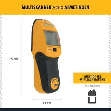 Veiling - Zircon MultiScanner A200 Multidetector - Wandscann, Doe-het-zelf en Verbouw, Gebruikt