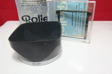 Rollei paraluce per 80mm / telaio porta vetrino messa a, Nieuw