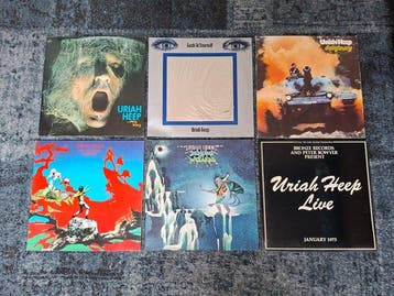 Uriah Heep -  THE FIRST 6 ALBUMS BY URIAH HEEP !!! /, Nieuw in verpakking