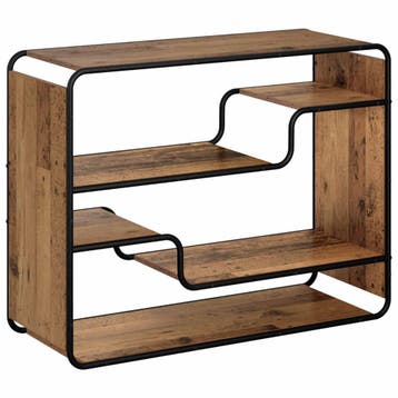vidaXL Dressoir Oud hout 98 x 37.5 x 75.5 cm Bewerkt hout, Verzenden, Nieuw, Overige houtsoorten, Minder dan 50 cm