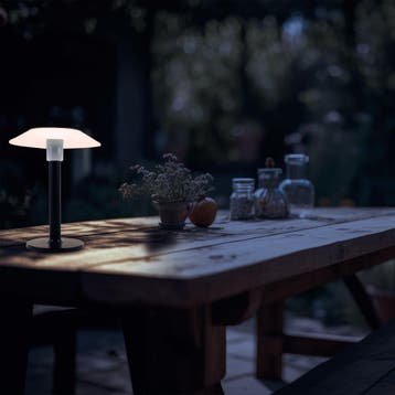 Solar tafellamp Juno op zonne energie, Zonne-energie, Verzenden, Minder dan 50 watt, Staande lamp