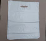 Plastic draagtassen, DKT-tassen, wit, 37 x 44 + 4 cm, nieuw!, Ophalen of Verzenden, Nieuw