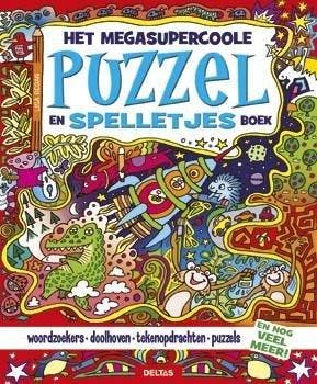 Het megasupercoole puzzel- en spelletjesboek, Boeken, Ophalen of Verzenden, Nieuw