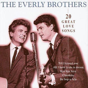 cd - The Everly Brothers - 20 Great Love Songs, Verzenden, Zo goed als nieuw