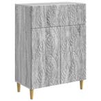 vidaXL Dressoir Grijs Sonoma 66 x 34,5 x 90 cm Bewerkt hout, Verzenden, Nieuw, Overige houtsoorten, Minder dan 50 cm