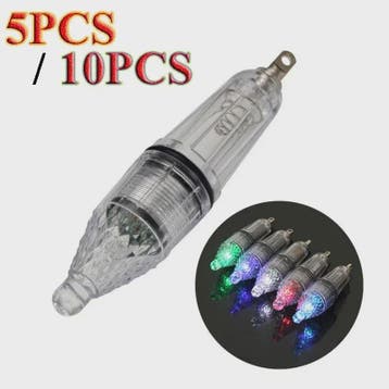 Onderwater LED Vis Lokaas Lamp - 12cm/17cm - Diepzee & Nacht, Verzenden, Nieuw