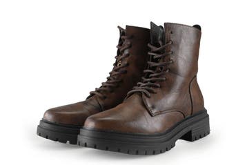 Double Heart Biker boots in maat 37 Bruin, Bruin, Verzenden, Overige typen, Double Heart