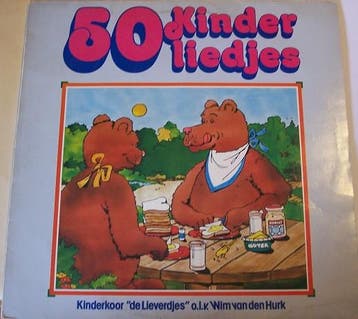 LP gebruikt - Kinderkoor De Lieverdjes - .l.v. Wim van..., Verzenden, Zo goed als nieuw, Overige formaten