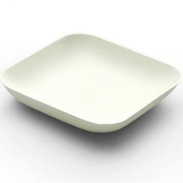 Sier Bagastro Suikerriet Bord Vierkant 8x8x1,5cm 40st., Verzenden, Nieuw