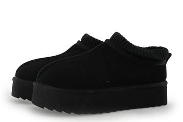 Colors of California Pantoffels in maat 41 Zwart, Verzenden, Zwart, Zo goed als nieuw, Pantoffels of Sloffen
