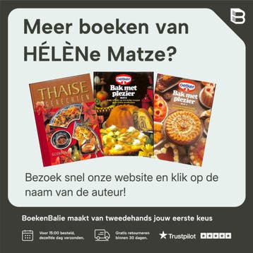 Bak met plezier 5 - HÉLÈNe Matze 9789080001848, Boeken, Kookboeken, Verzenden, Gelezen, HÉLÈNe Matze