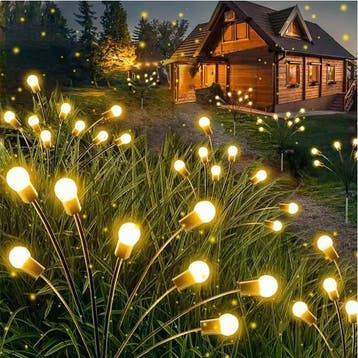 Solar Vuurvlieg Tuinverlichting Bewegende LED Tuinlamp, Verzenden, Nieuw