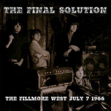 LP nieuw - The Final Solution - The Fillmore West July 7..., Cd's en Dvd's, Vinyl | Rock, Verzenden, Nieuw in verpakking