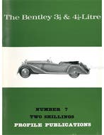 THE BENTLEY 3.5 & 4.25 lITRE (PROFILE PUBLICATIONS 07), Nieuw, Author