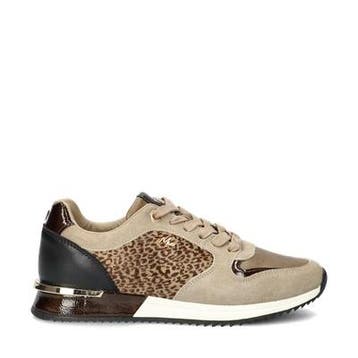 Mexx Fleur Ellen lage sneakers voor dames in het Bruin, Mexx, Bruin, Verzenden, Nieuw
