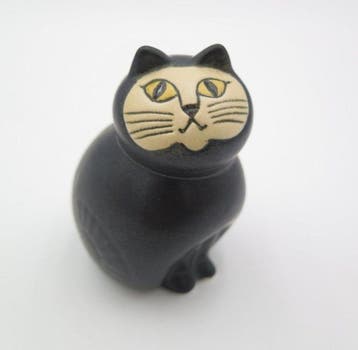 Gustavsberg - Beeldje - Chat MIA - Keramiek