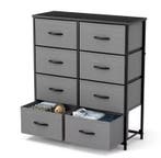 Kinderkast met 8 Stoffen Lades – Ruime Opbergkast voor Slaap, Verzenden, Nieuw