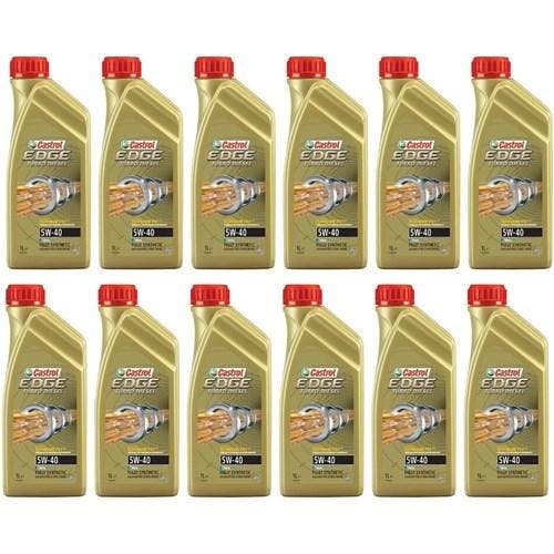 Castrol Aanbieding: 12 X Edge Turbo Diesel 5W40 1L, Computers en Software, Laptop-opladers, Verzenden