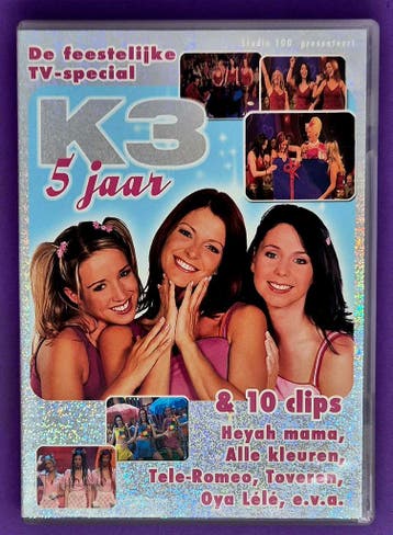K3 - 5 Jaar - De Feestelijke TV-Special DVD, Verzenden, Gebruikt