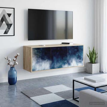 vidaXL Wandgemonteerd tv-meubel RAALTE 102 x 33 x 40 cm, Minder dan 50 cm, Verzenden, Nieuw, Minder dan 100 cm