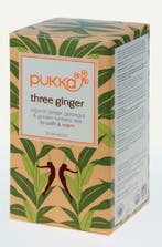 PUKKA THEE THREE GINGER, Hobby en Vrije tijd, Theezakjes