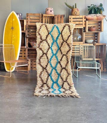 Beni Ouarain – Vintage Moroccan Berber Wool Runner - Berber, Nieuw