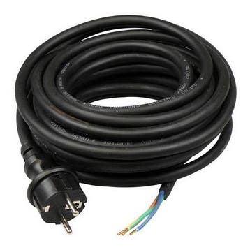 Neopreen buiten kabel 10 meter - 3x 1.5mm met stekker, Ophalen of Verzenden, Nieuw