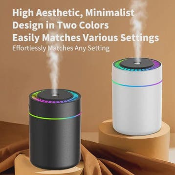 180ML Mini Luchtbevochtiger & Aroma Diffuser met USB en Sfee, Verzenden, Nieuw