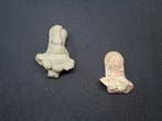 Indus Vallei Terracotta bustes (idolen) - 5.5 cm (Zonder