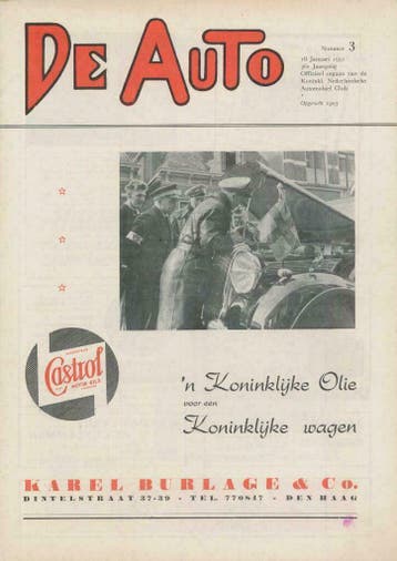 1951 De Auto magazine 3 46e Jaargang Nederlands, Verzenden, Gelezen, Algemeen