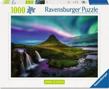 Aurora Over Kirkjufell Puzzel (1000 stukjes) | Ravensburger, Hobby en Vrije tijd, Denksport en Puzzels, Verzenden, Nieuw