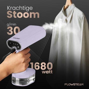 2dekans | FLOWSTEAM® Luxe Kledingstomer - Handstomer -, Ophalen of Verzenden, Zo goed als nieuw