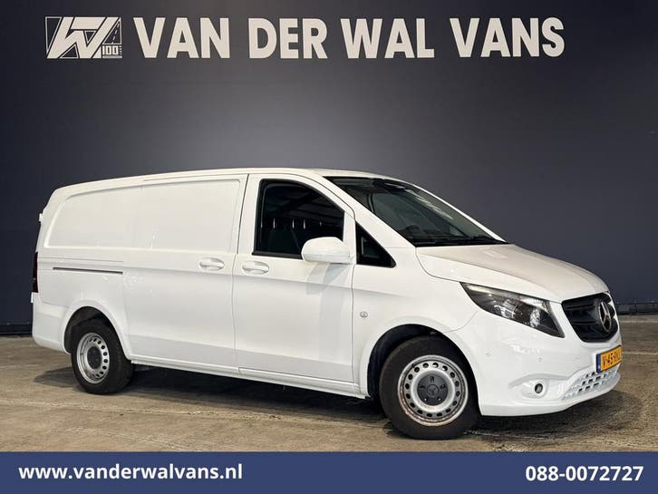 Mercedes-Benz Vito | 114 CDI 136pk L2H1 Euro6 Airco | Camera, Auto's, Gebruikt, Euro 6, Wit, Mercedes-Benz