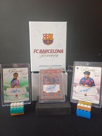 2025/26 Topps FC Barcelona Forever Vicky, Giuly, Quim, Nieuw
