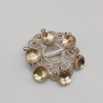 Zonder minimumprijs - Broche Zilver - Solje - Bunad