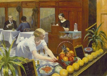 Edward Hopper - “Tablets for Ladies, 1930”. - 40 x 30 cm.
