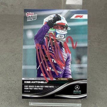 Mercedes - Topps Now - Miami GP 2026 3rd consecutive Formula, Verzamelen, Nieuw