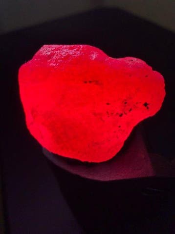 Robijn Edelsteen. Adembenemende 59,5 ct Burma grote