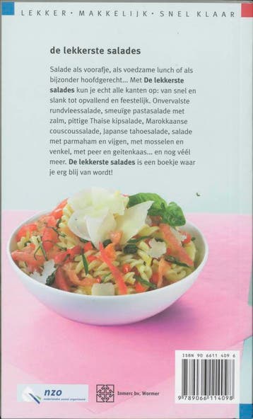 De lekkerste salades 9789066114098 C. Duquesnoy, Verzenden, Gelezen, C. Duquesnoy